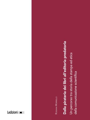cover image of Dalla pirateria dei libri all'editoria predatoria